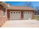 Spacious two-car attached garage with concrete driveway at 1922 Dogwood Flower Ln, Lincolnton, NC 28092