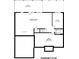 Basement with a large recreation room, flex space and additional unfinished mechanical room at 2141 Nims Village Dr, Fort Mill, SC 29715