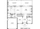 An open-concept design flows from the living to the dining area with a connected kitchen at 2141 Nims Village Dr, Fort Mill, SC 29715