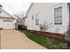 Side yard features a brick patio and meticulously maintained landscape at 23128 Goose Down Ln, Lancaster, SC 29720