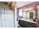 Charming bathroom featuring double vanity and shower at 23128 Goose Down Ln, Lancaster, SC 29720