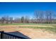 Expansive backyard featuring a large open grassy area, mature trees, and scenic views at 2321 Ivey Church Rd, Maiden, NC 28650