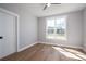 Light and bright bedroom with fresh paint, hardwood floors, and a nice view at 2321 Ivey Church Rd, Maiden, NC 28650
