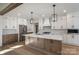 Stylish kitchen with island, stainless steel appliances, and ample counter space at 2321 Ivey Church Rd, Maiden, NC 28650