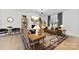 Spacious living room featuring a fireplace, stylish decor, and lots of natural light at 4114 Rutgers Ave, Charlotte, NC 28206