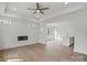 Open concept living and kitchen area with stainless appliances and modern finishes at 501 Everette St, Monroe, NC 28112