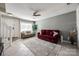Bright living room with tile floors and plenty of space at 6374 Windsor Gate Ln, Charlotte, NC 28215