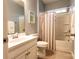 Bathroom with tub/shower combination and vanity at 8828 Powder Works Dr, Huntersville, NC 28078