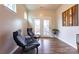 Cozy sitting area with a view of the deck and outdoor space at 8828 Powder Works Dr, Huntersville, NC 28078
