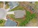 Aerial view of a single Gathering home featuring a backyard and nice neighborhood at 121 Yorkshire Dr, Salisbury, NC 28144