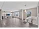 Spacious living area with modern flooring, ample windows, and built-in dining nook at 1317 Liberty Rd, Chester, SC 29706