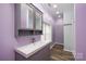 Modern bathroom featuring vanity with white countertop and contemporary faucet at 2005 Douglas Rd, Lancaster, SC 28720