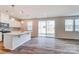 Bright kitchen featuring an island, stainless steel appliances, and plenty of natural light at 2639 Tillman St, Monroe, NC 28112
