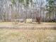 Expansive backyard with mature trees, tiered landscaping, and a wooden fence providing privacy at 314 Sugar Creek Xing, Fort Mill, SC 29715