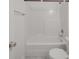 Bathroom featuring a shower and tub combination and modern fixtures at 314 Sugar Creek Xing, Fort Mill, SC 29715