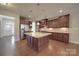 Spacious kitchen with granite countertops, stainless steel appliances, and ample cabinet space at 5017 Willing Ct # 124, Indian Land, SC 29707