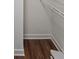 Empty closet with wood floor and wire shelving at 718 W Trade St # 307, Charlotte, NC 28202