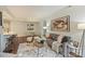 Comfortable living area with modern decor and an adjacent dining space at 718 W Trade St # 307, Charlotte, NC 28202