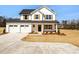 Charming two-story home featuring a two-car garage and manicured landscaping at 1044 Margrace Rd, Kings Mountain, NC 28086