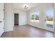 Bright room with light wood floors, natural light, and white trim at 1044 Margrace Rd, Kings Mountain, NC 28086
