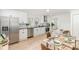 Modern eat-in kitchen features updated appliances, stylish countertops, and hardwood floors at 108 Arlene Ave, Kannapolis, NC 28081