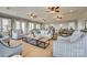 Spacious living room with comfortable seating, ceiling fans and stylish decor for a cozy and inviting atmosphere at 11207 Argosy Dr, Lancaster, SC 29707