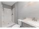 Full bathroom with modern fixtures and neutral colors at 2156 Flynn Dr, Gastonia, NC 28054