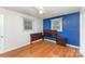 Simple bedroom with light, window and hardwood floors at 2156 Flynn Dr, Gastonia, NC 28054