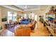 Spacious living room with hardwood floors, ample seating, and plenty of natural light at 2316 Winding River Dr, Charlotte, NC 28214