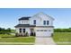 Charming two-story home with a manicured lawn and a two car garage in a serene neighborhood at 2640 Tillman N St, Monroe, NC 28112