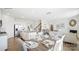 Open concept dining area is perfect for entertaining, connecting to the kitchen and living room at 469 Court House Ave, York, SC 29745
