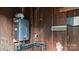 Interior view of a natural gas water heater at 4914 Ridgeley Dr, Charlotte, NC 28208