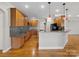 Kitchen featuring granite counters, stainless steel appliances, and wood cabinets at 501 Colonels Ct, Clover, SC 29710