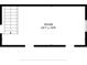 Floor plan showing dimension of 23'1