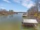 Scenic lake view highlighting a variety of boat docks, storage facilities, and waterfront living at 5064 Lynwood Rd, Sherrills Ford, NC 28673