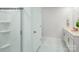 Modern bathroom featuring a shower and dual sinks at 535 Trading Post Ln, York, SC 29745