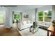Bright living room featuring modern décor, large windows, and an open floor plan at 535 Trading Post Ln, York, SC 29745