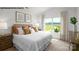 Well-lit main bedroom with a large window overlooking a serene landscape at 535 Trading Post Ln, York, SC 29745