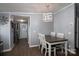 Cozy dining area adjacent to the kitchen, perfect for Gathering meals and gatherings at 5448 Bill Sain Rd, Vale, NC 28168