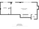 Basement floor plan featuring a bedroom, recreation room, and bath at 601 Highland Forest Dr, Charlotte, NC 28270
