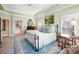 Relaxing main bedroom with a sitting area and ensuite bathroom at 6403 Amos Smith Rd, Charlotte, NC 28214