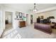 Home office with desk and display cabinet, offering functionality and style at 6403 Amos Smith Rd, Charlotte, NC 28214