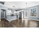 Bright kitchen featuring stainless steel appliances and a granite countertop breakfast bar at 105 4Th Se St, Catawba, NC 28609