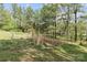 Natural backyard landscape featuring wooded areas, mature trees, and green spaces at 10633 Hwy 52 Hwy, Rockwell, NC 28138