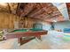 Basement recreation area with a pool table and colorful playmat at 11416 Leadenhall Ln # 22, Charlotte, NC 28262