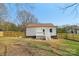 House has a spacious, new fenced backyard and a deck at 1156 9Th St, Lancaster, SC 29720