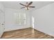 Bedroom with hardwood floors and a window, offering plenty of natural light at 1157 Bunch Dr, Statesville, NC 28677