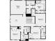 Second floor home plan with bedrooms 2, 3, and 4 as well as owner's suite, a loft, and laundry room at 118 Goorawing Ln, Mooresville, NC 28115
