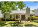 Cozy backyard featuring a patio area, lush green grass, and a view of the home's exterior at 1286 Saint Katherines Way, Rock Hill, SC 29732