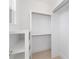 Walk-in closet offering ample shelving and hanging space for optimal organization at 3115 Pinehurst Pl, Charlotte, NC 28209
